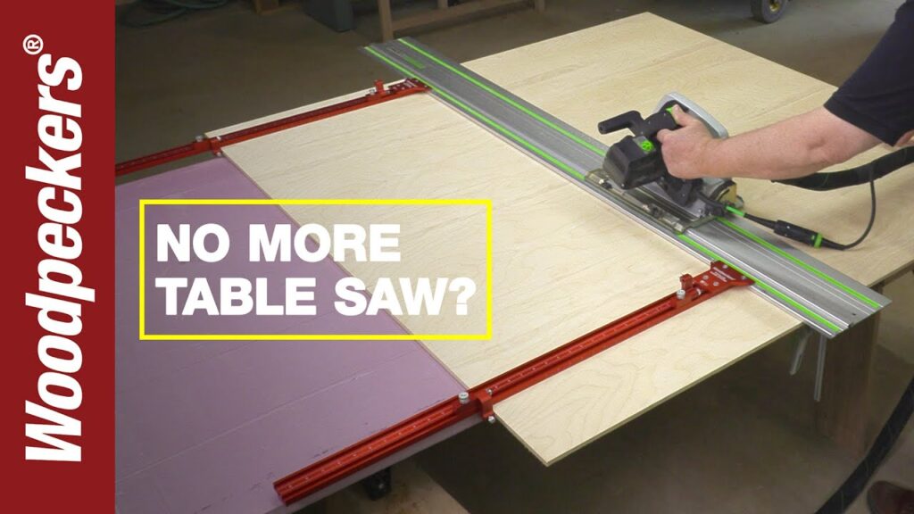 Can a Tracksaw Replace a Table Saw?