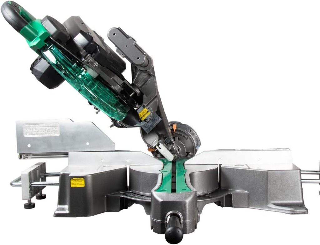 Metabo HPT Sliding Compound Miter Saw | 12-Inch Blade | Double Bevel | Laser Marker | 15-Amp Motor | 5 Year Warranty | C12RSH2S