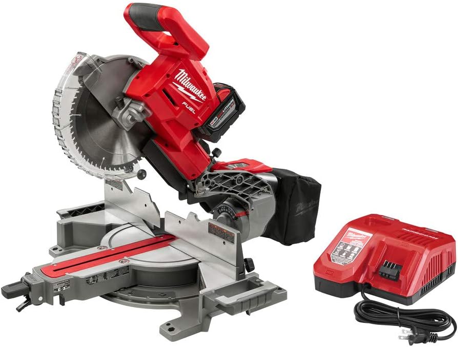 MILWAUKEE ELECTRIC TOOL 2734-21HD M18 Fuel, Dual Bevel, Sliding, Compound Miter Saw, 10