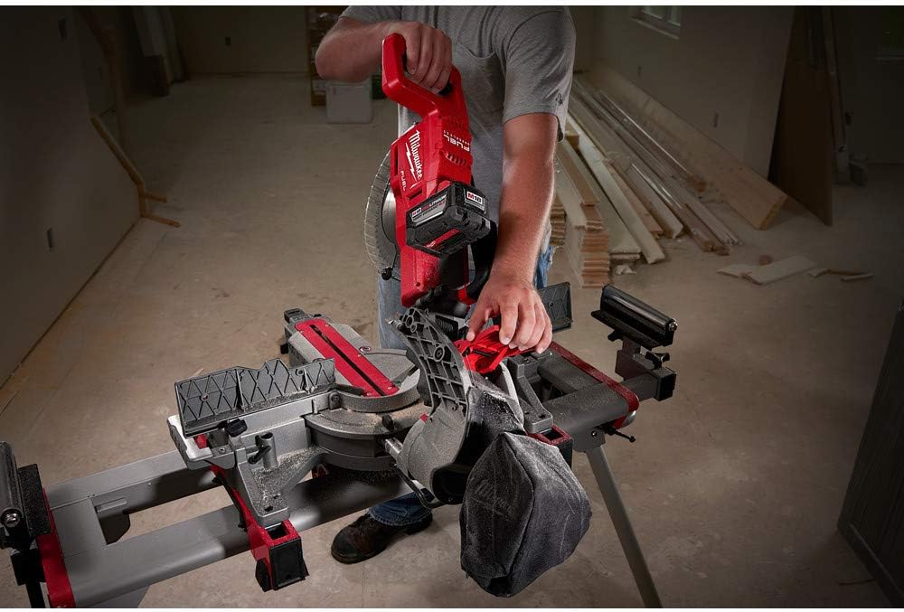 MILWAUKEE ELECTRIC TOOL 2734-21HD M18 Fuel, Dual Bevel, Sliding, Compound Miter Saw, 10