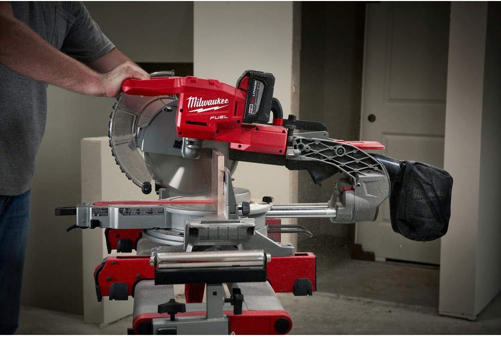 MILWAUKEE ELECTRIC TOOL 2734-21HD M18 Fuel, Dual Bevel, Sliding, Compound Miter Saw, 10