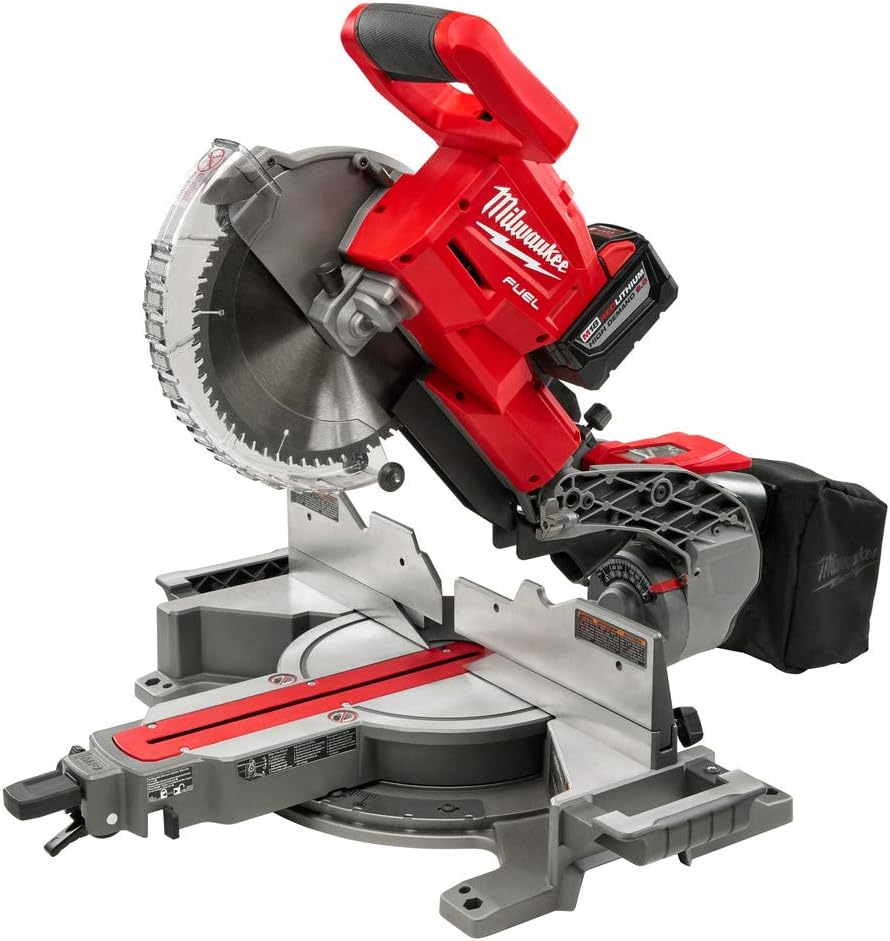 MILWAUKEE ELECTRIC TOOL 2734-21HD M18 Fuel, Dual Bevel, Sliding, Compound Miter Saw, 10