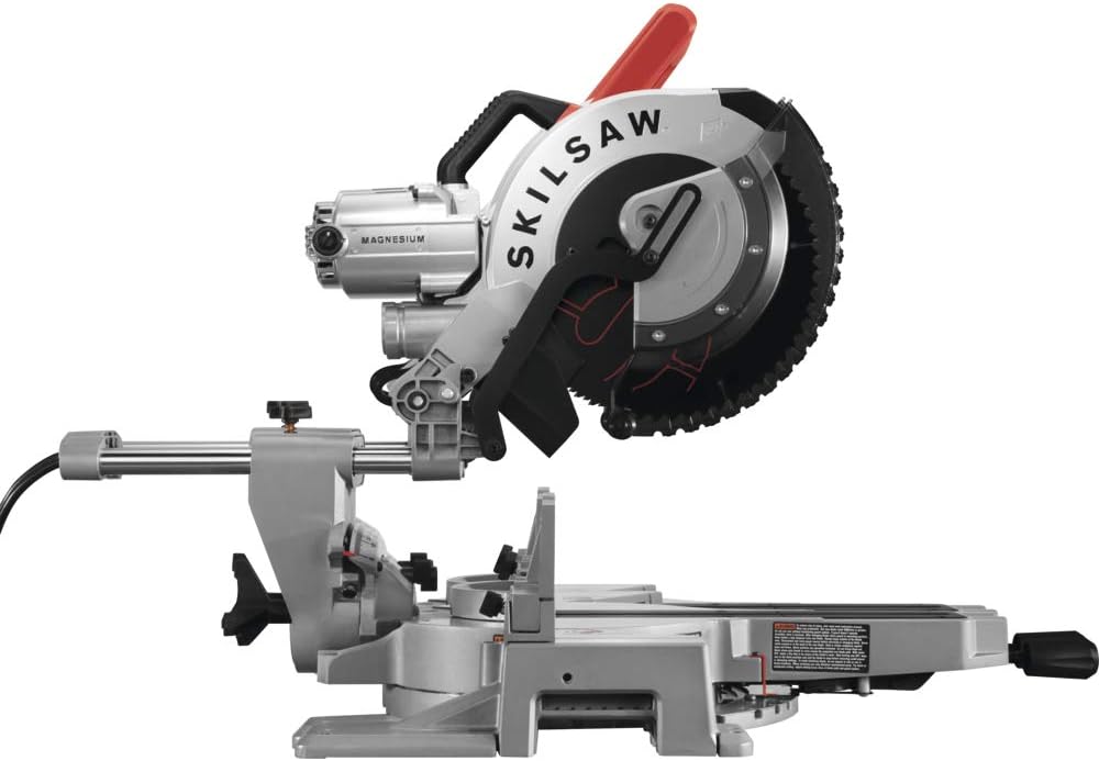 SKILSAW SPT88-01 12 In. Worm Drive Dual Bevel Sliding Miter Saw